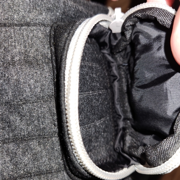 Small black and grey dog backpack - Picture 3 of 4